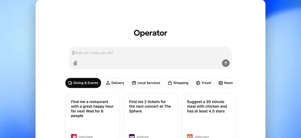 OpenAI Operator