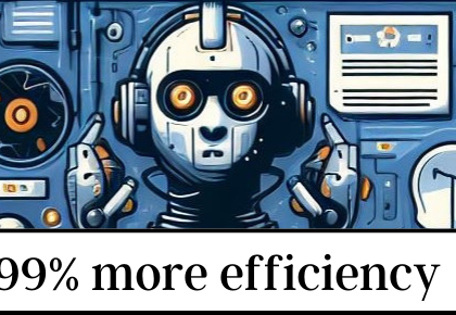 99% more efficiency