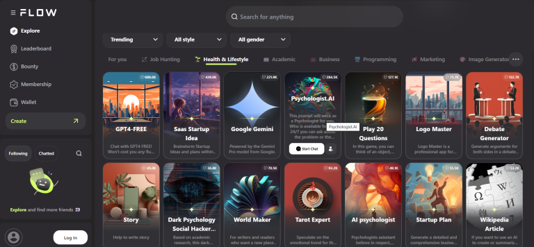 FlowGPT — The AI Prompt Marketplace That’s More Than Just Prompts