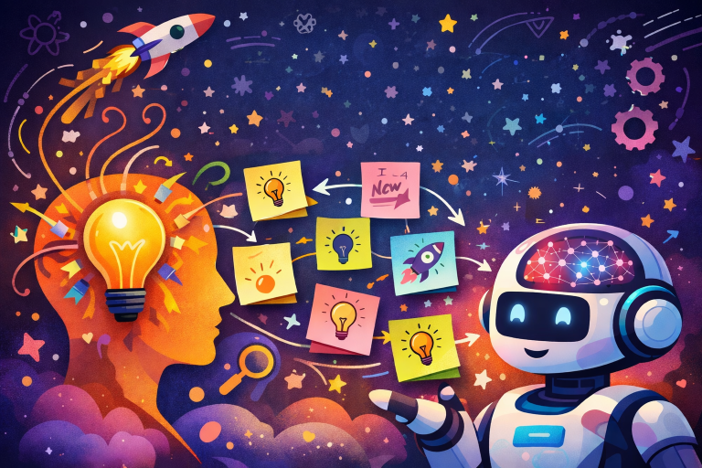 The AI Brainstorm Method for Better Ideas